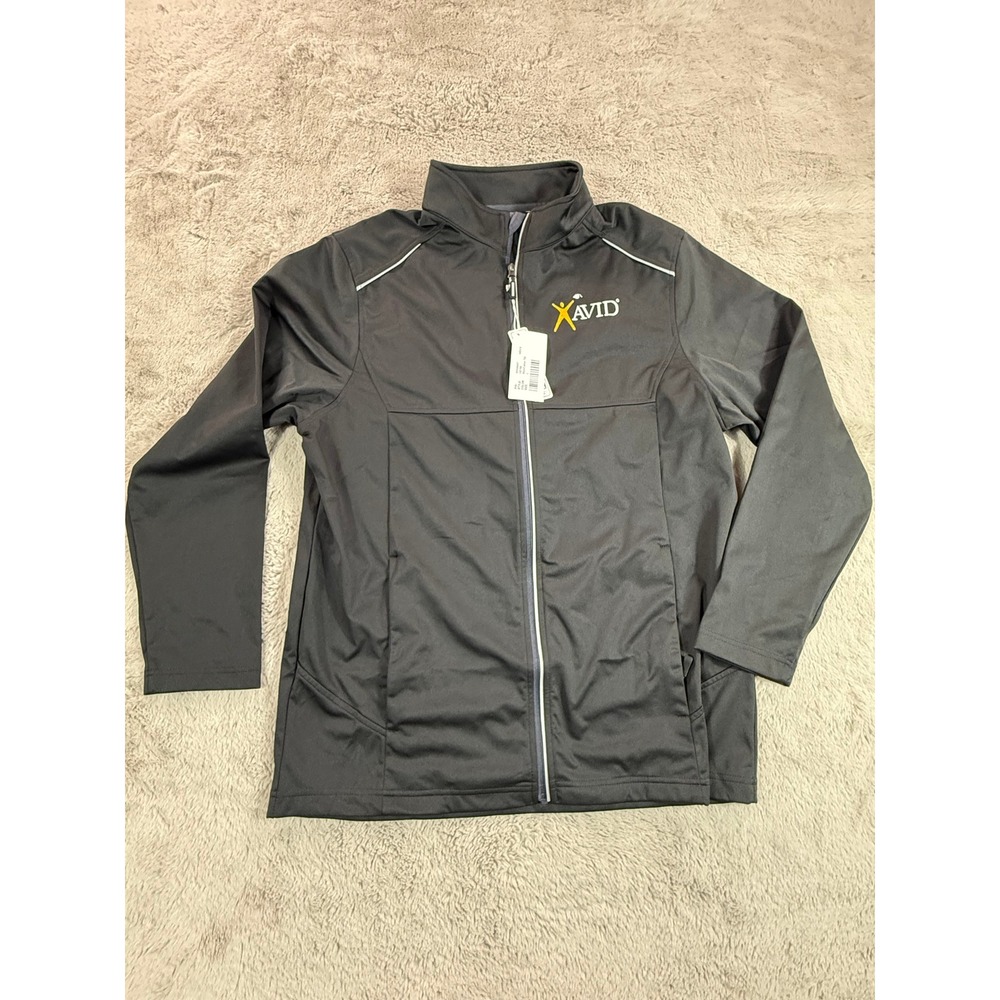 NWT Core 365 Men Black AVID Full‎ Zip Lightweight Training Jacket Size L Outdoor